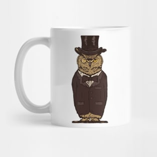 Suited Owl Mug